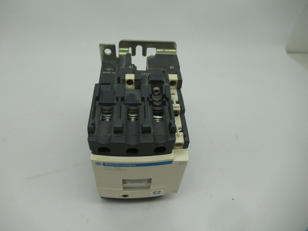 Telemecanique LC1D5011G6 Contactor 120V 50/60Hz 80A USED