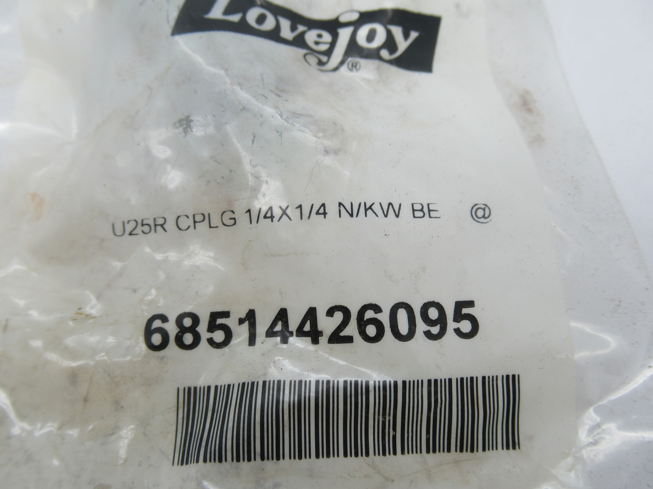 Lovejoy 68514426095 U25R Coupling 1/4 x 1/4 N/KW BE Shaft NWB