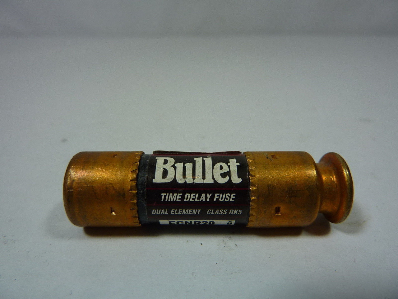 Bullet ECNR20 Time Delay Fuse 20A 250V USED