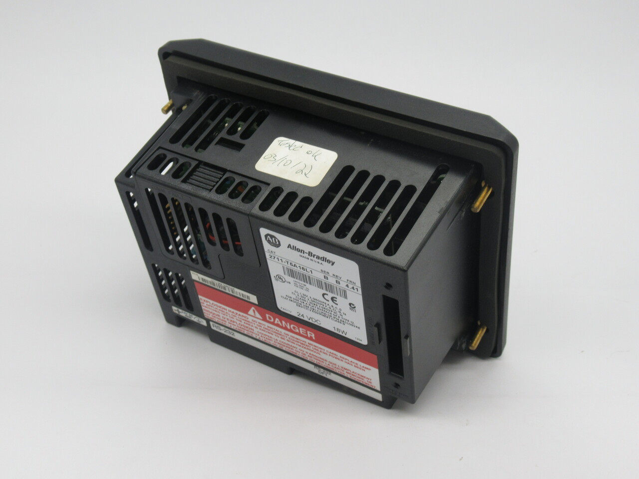 Allen-Bradley 2711-T5A16L1 Ser.B Rev.B FRN 4.14 Panel AS IS