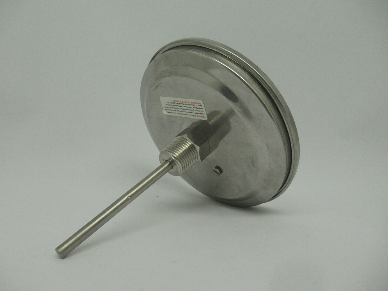 Winters TNR33040B8 Bi-Metal Thermometer 4"Stem 3"Dial 1/2"NPT 125psi 0-250F USED