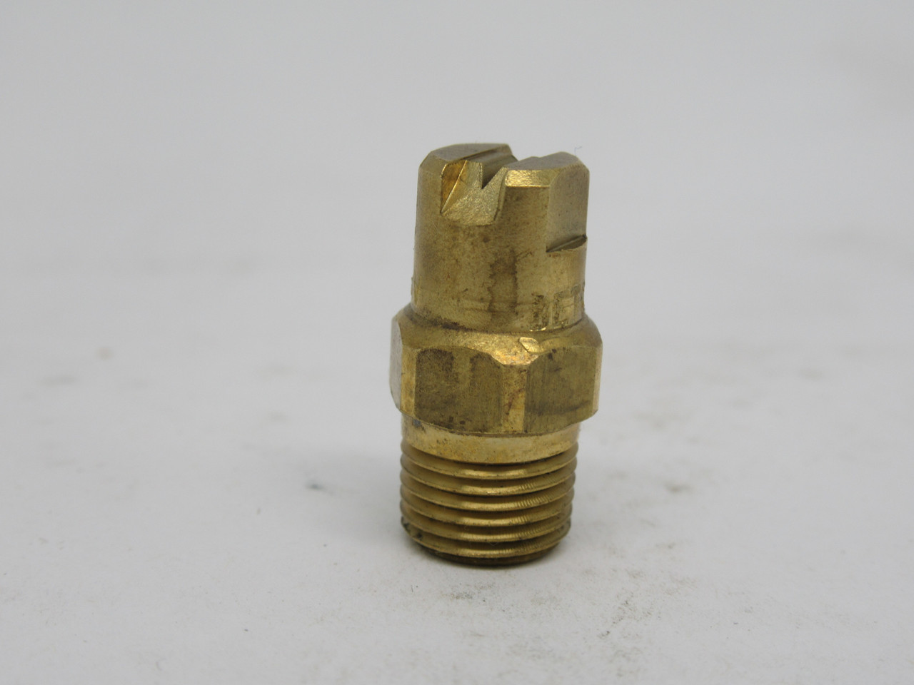 Bete NF01580-BCV Standard Fan Nozzle 80Deg Spray 1/8"NPT .88"L .44"Hex 10Pk USED