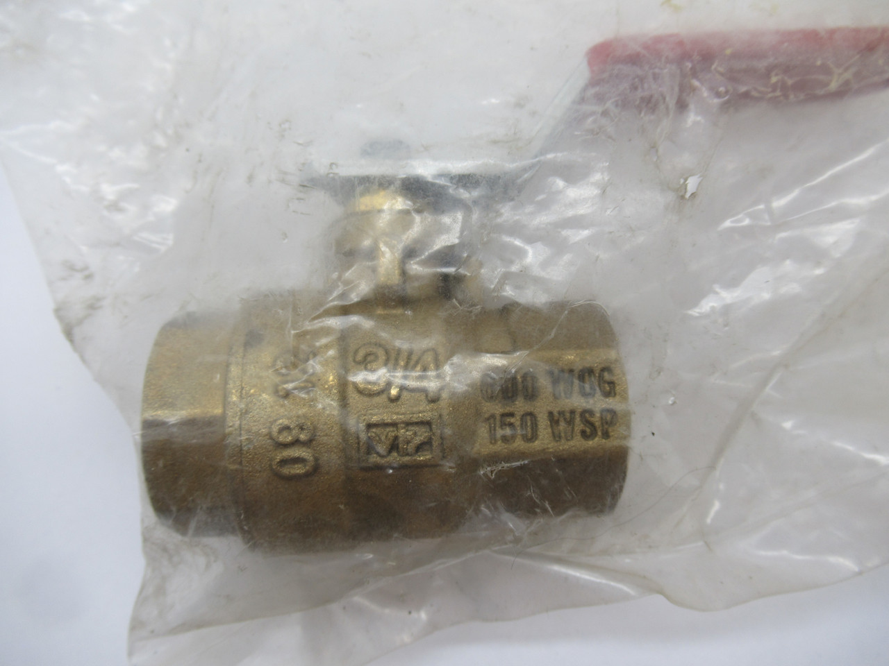 M. A. Stewart B-3 3/4" Ball Valve 600 WOG 150WSP 1/2 psi Full Port NWB