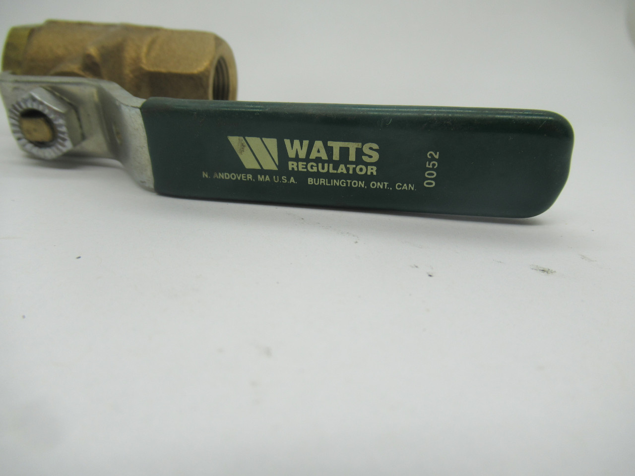 Watts 1/4" Ball Valve 600 WOG USED