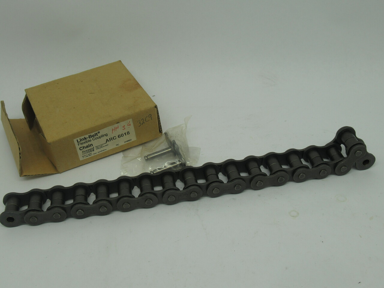 Rexnord Link-Belt ARC 6018 Roller Chain 14" Size 60 Riveted NEW