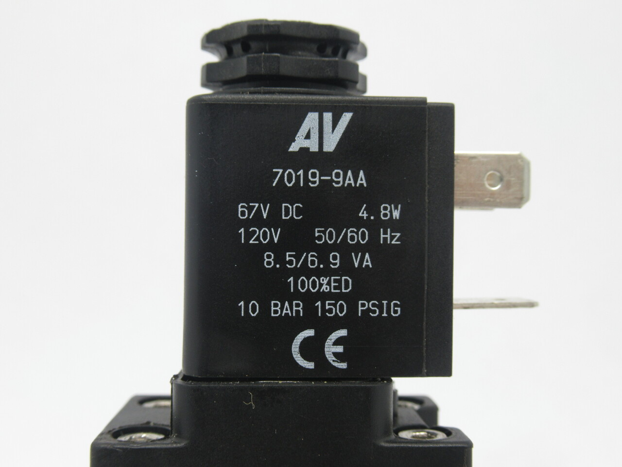 Automatic Valve USA L0702ABWA In-Line Valve 4Way 2Pos 1/8"NPT USED