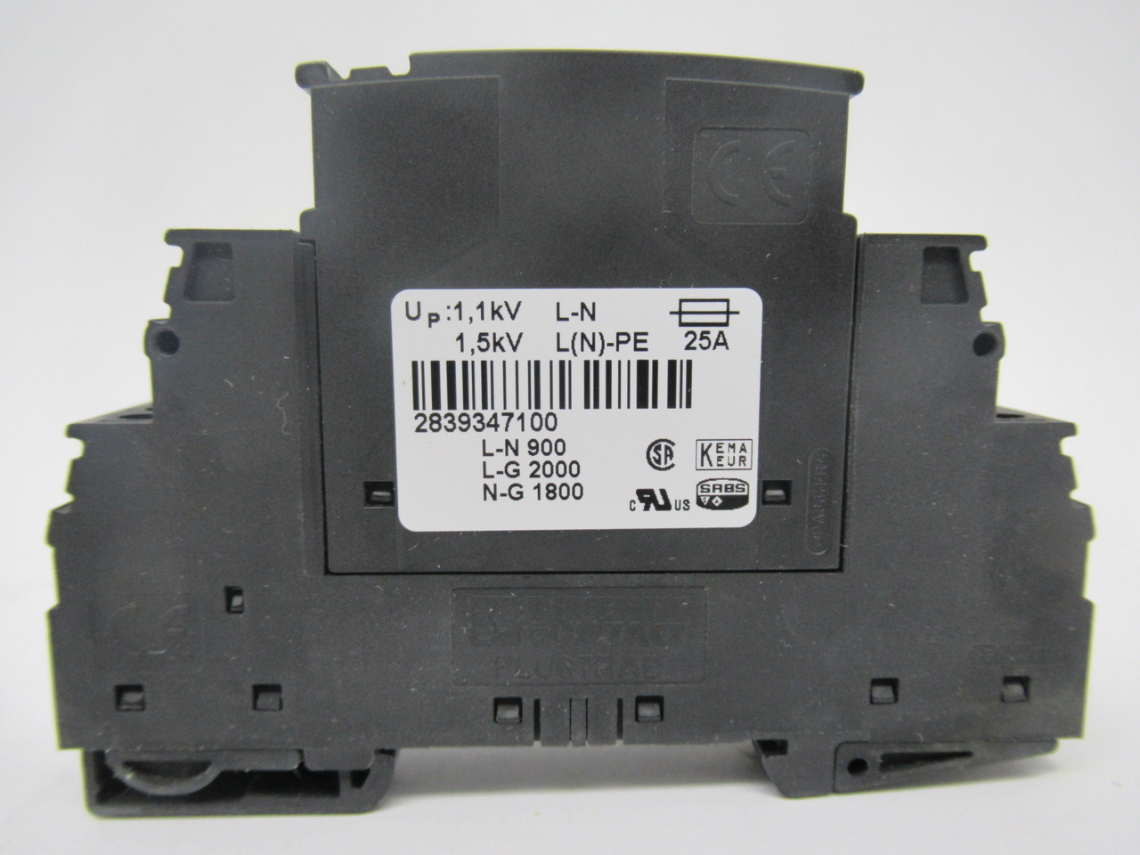 Phoenix Contact PT2-PE/S-230AC-ST Plugtrap Surge Protector 253V 26A 2839347 NEW