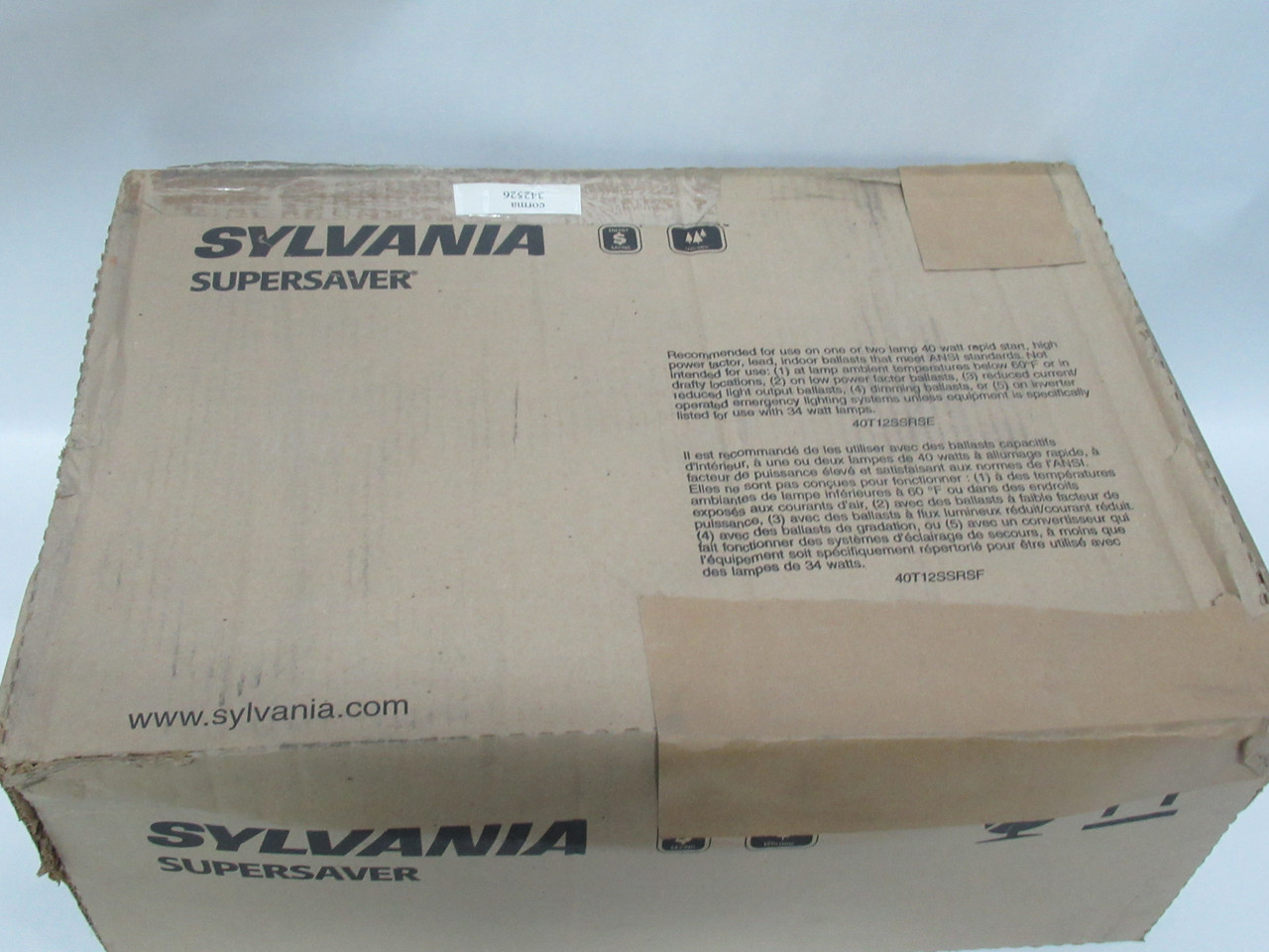 Sylvania FB34/CW/6/SS/ECO T12 Fluorescent Lamp 34W Medium Bi-Pin *Lot of 12* NEW