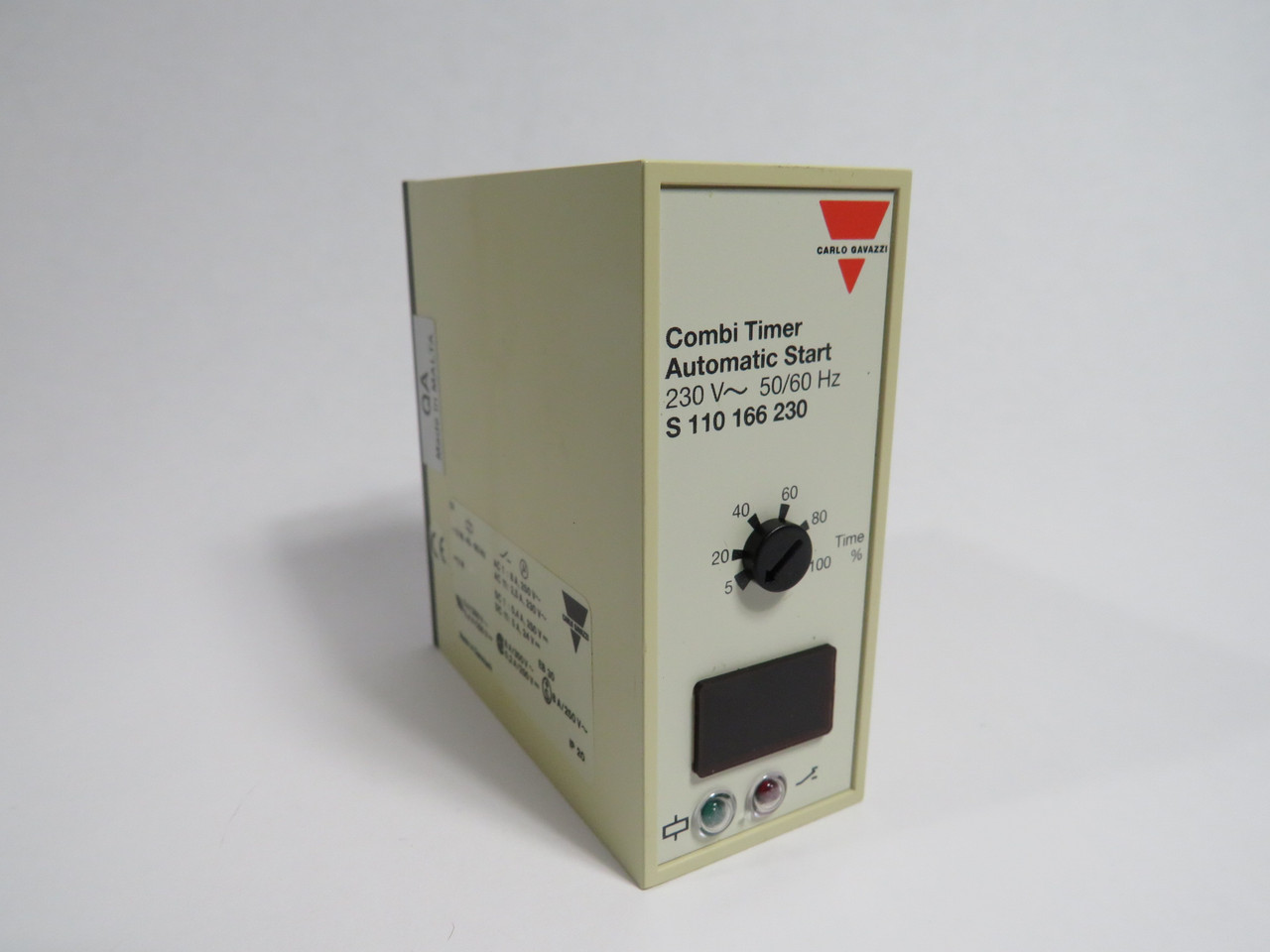 Carlo Gavazzi S110166230 Multi-Function Timer 5-100% 230V 11-Pin NOP