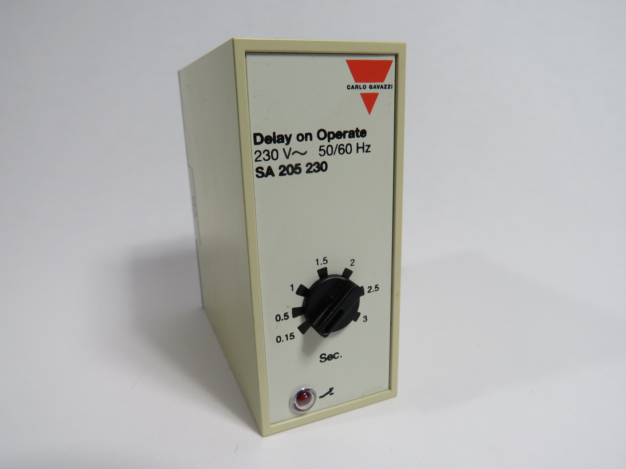 Carlo Gavazzi SA2052303S Delay On Timer 0.15-3s 230V 50/60Hz 11-Pin NOP