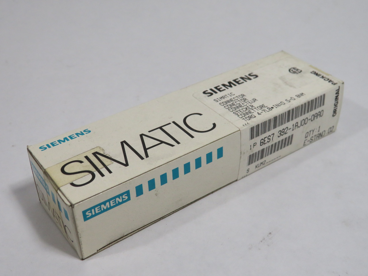 Siemens 6ES7392-1AJ00-0AA0 Front Connector for Signal Module 20Pole *Sealed* NEW