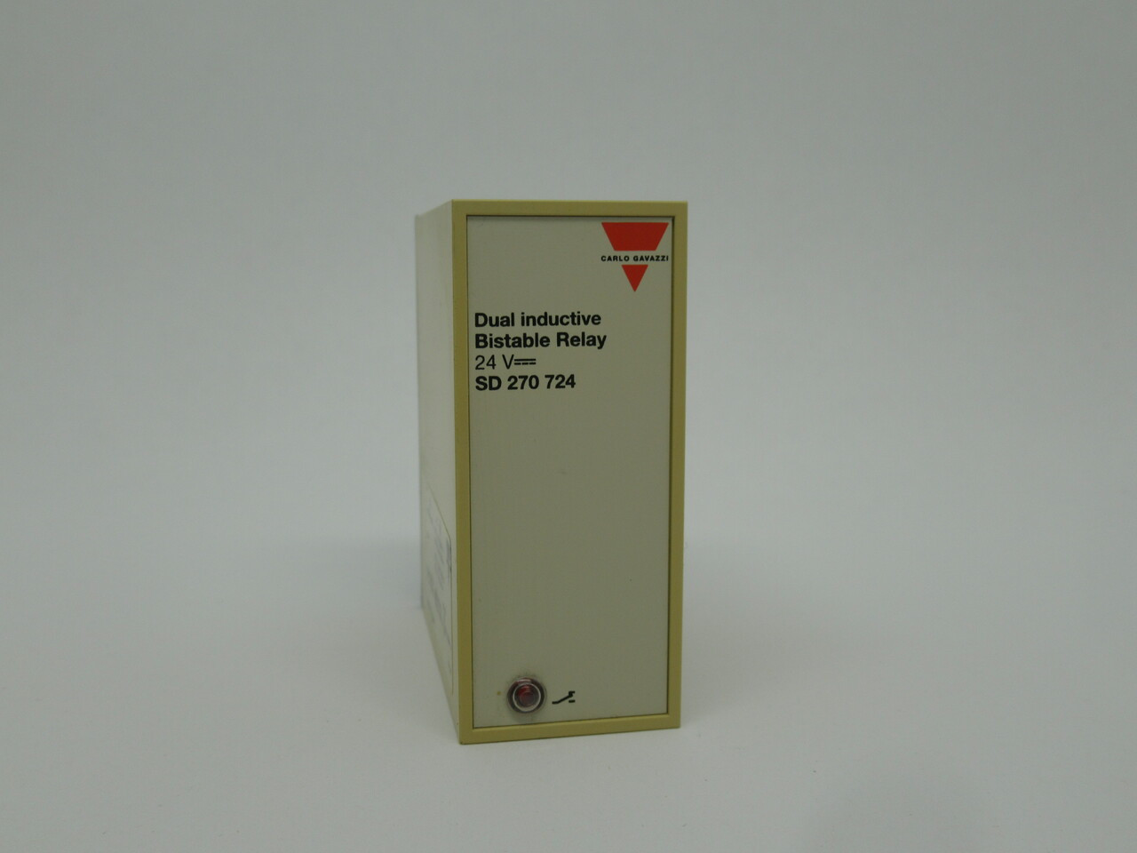 Carlo Gavazzi SD270-724 Bistable Relay 24VDC 3VA 45-65Hz 2W 11 Pin USED