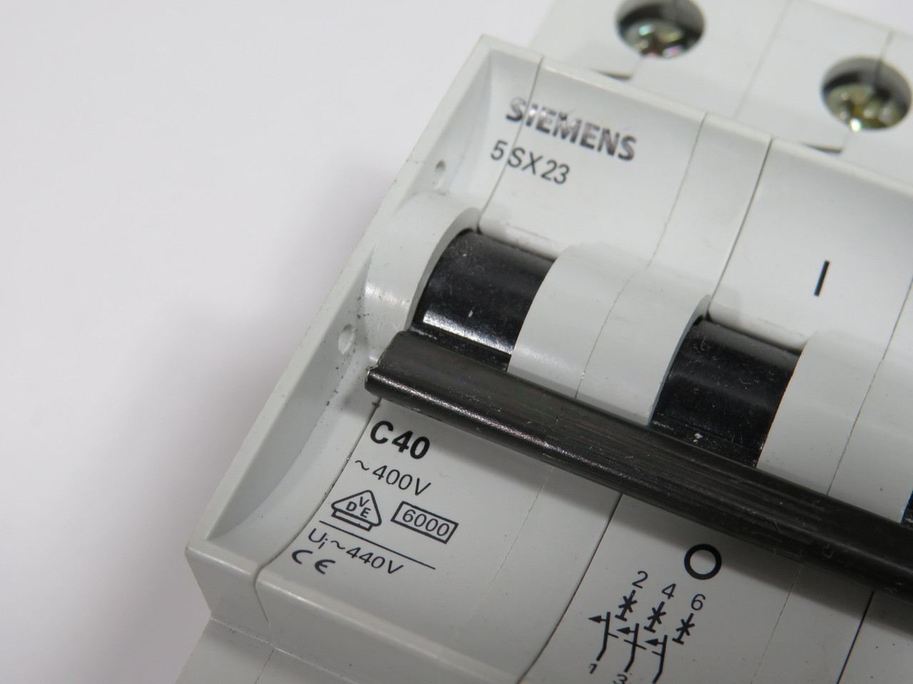 Siemens 5SX2340-7 Circuit Breaker 40A 400V 3-Pole USED