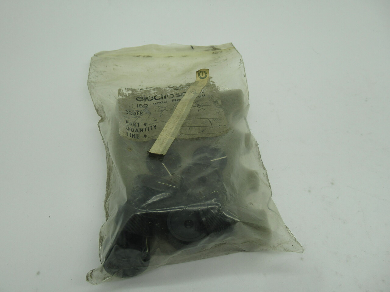 Alco KLN1250B Anodized Aluminum Knobs 1/4" *Lot of 12* NOP