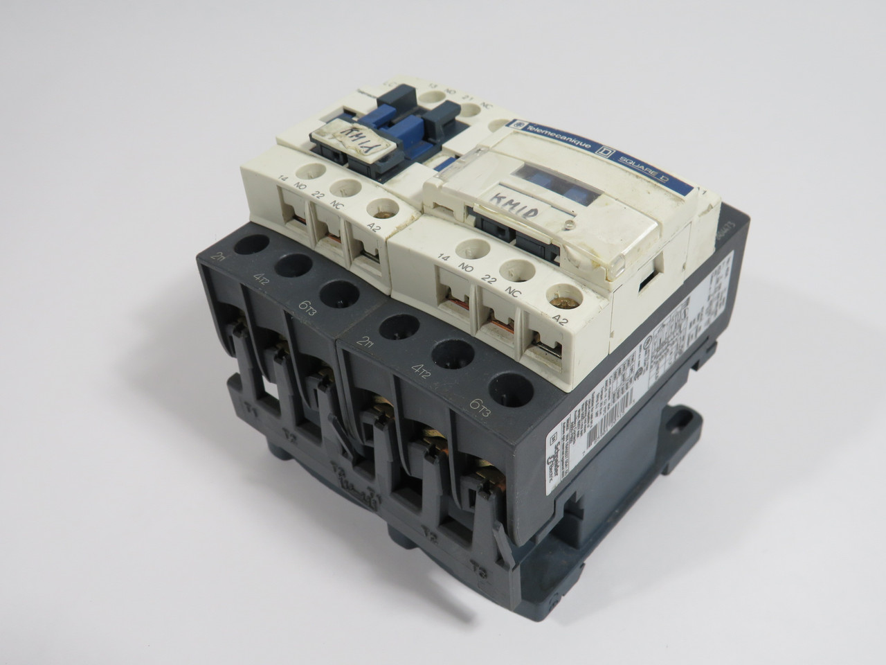 Telemecanique LC2D25G7 Reversing Contactor 120V 50/60Hz USED