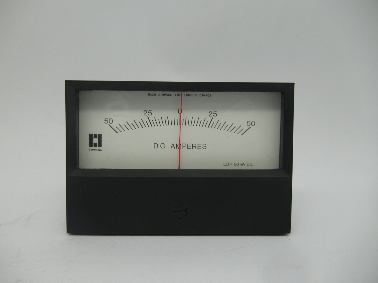Corma Inc 523W-65091 Panel Meter 50-0-50 DC mV 50-0-50 DC Amp NEW