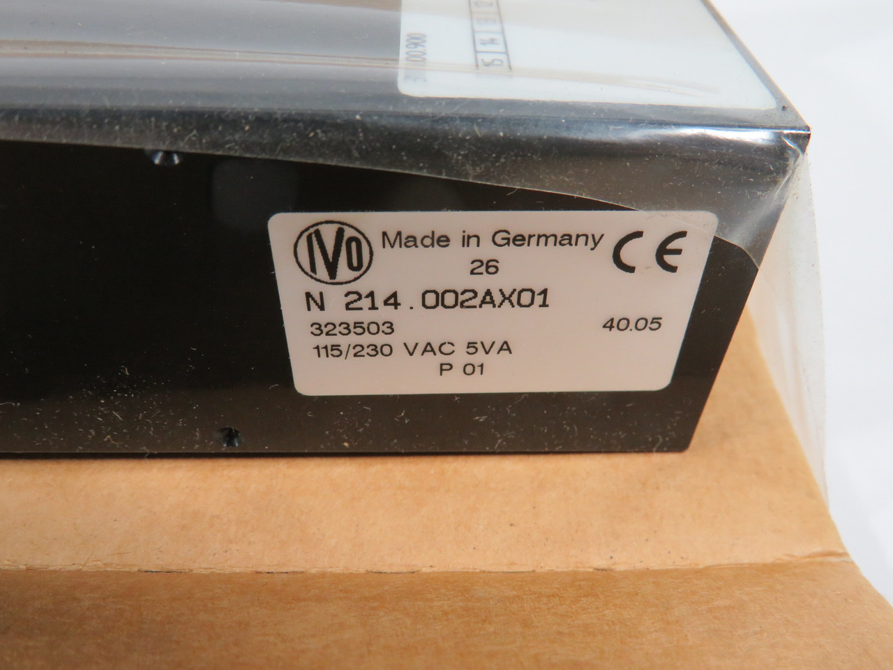 IVO 214.002AX01 Digital Counter 6-Digit LED 115/230V 5VA NEW