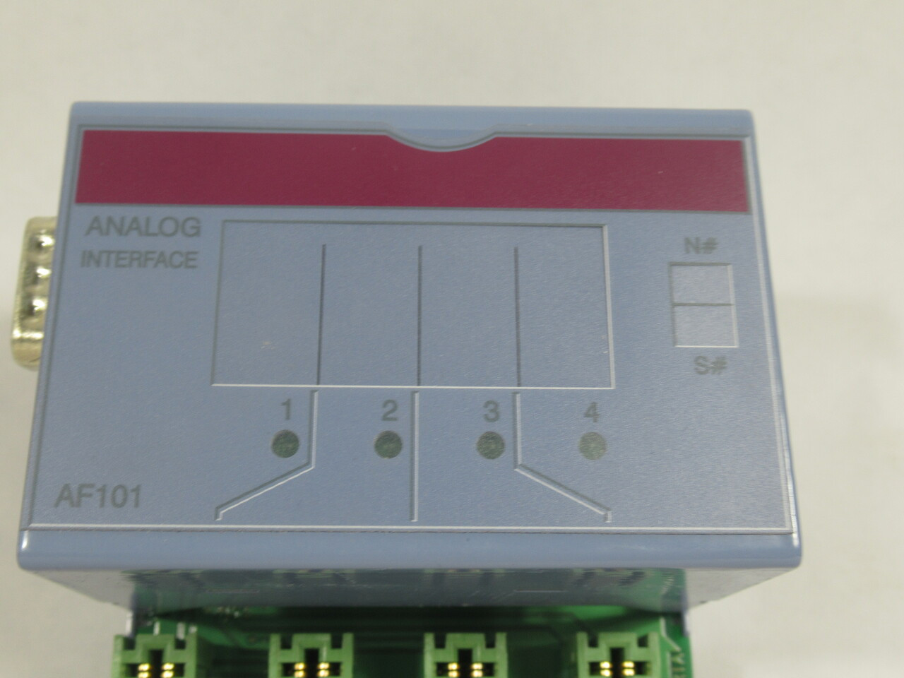 B&R 7AF101.7 Analog Interface Module 0.3W Rev. D0 USED