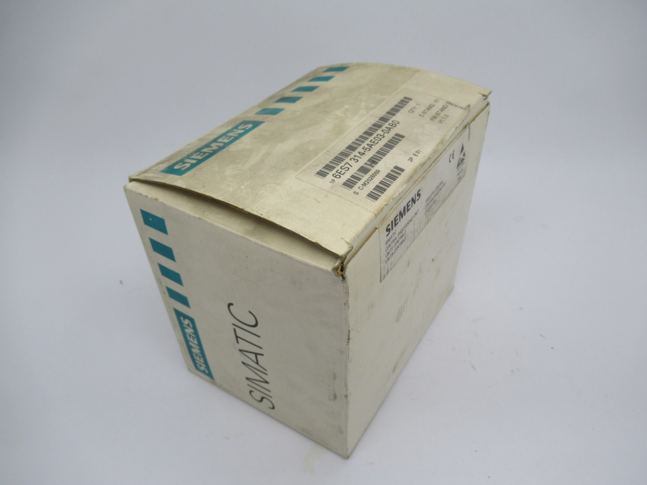 Siemens 6ES7-314-5AE03-0AB0 Controller Module S7-300 1.0A 24VDC DAMAGED NEW