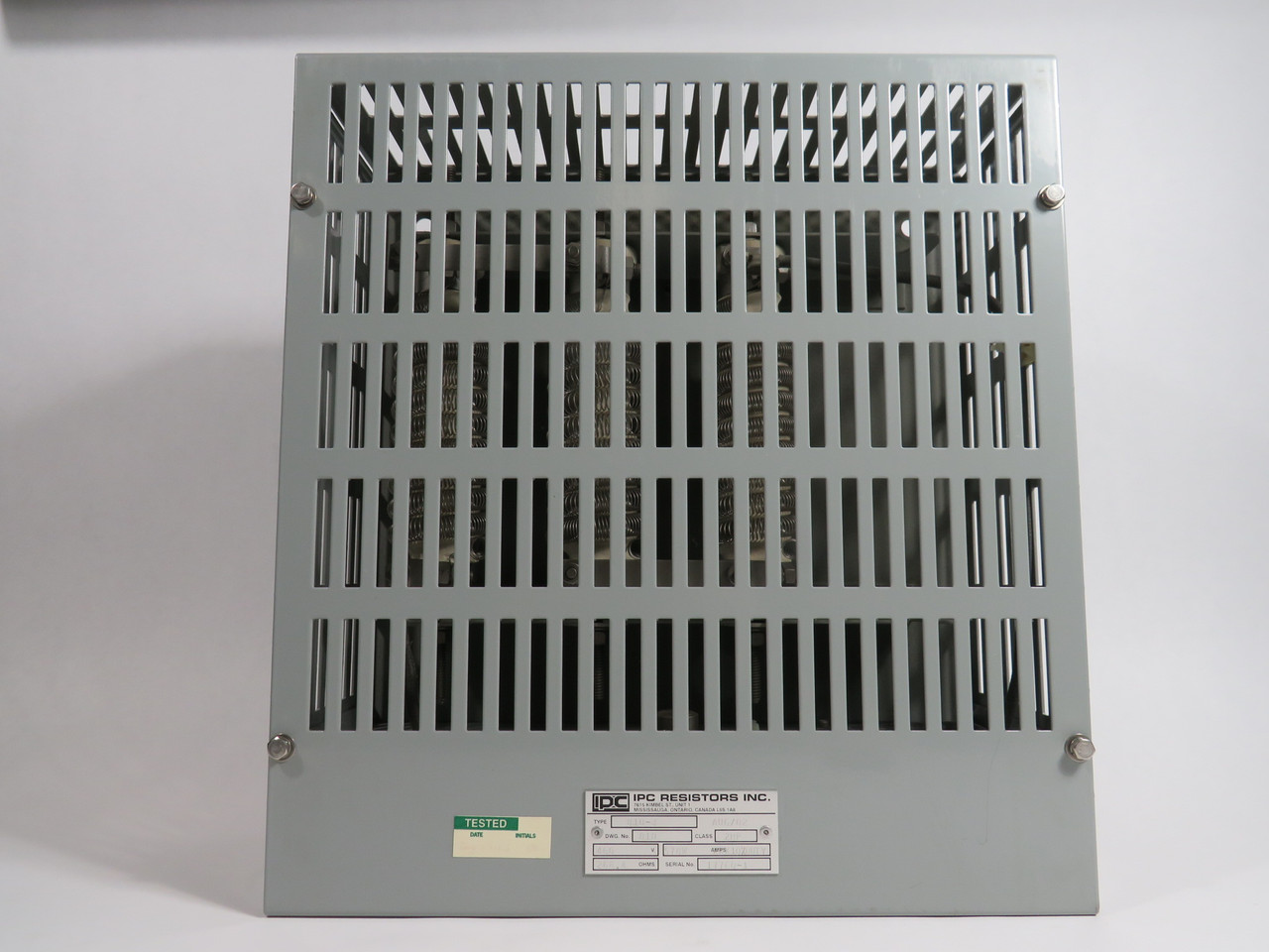 IPC Resistors 810-3 Braking Resistor 2HP 460V 578W 268.4 Ohms *Scratch* NEW