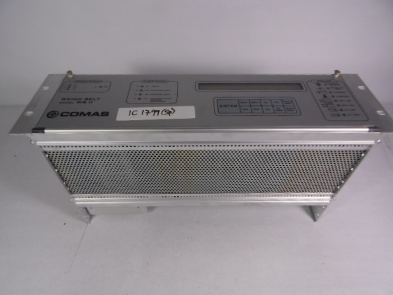 Comas FISET WVII1094CE Weigh Belt Panel & Rack USED