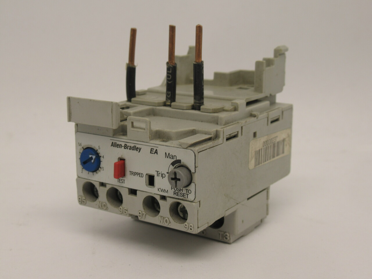 Allen-Bradley 193-EA1EB Overload Relay Ser. B 1.6-5.0A COSMETIC DAMAGE USED