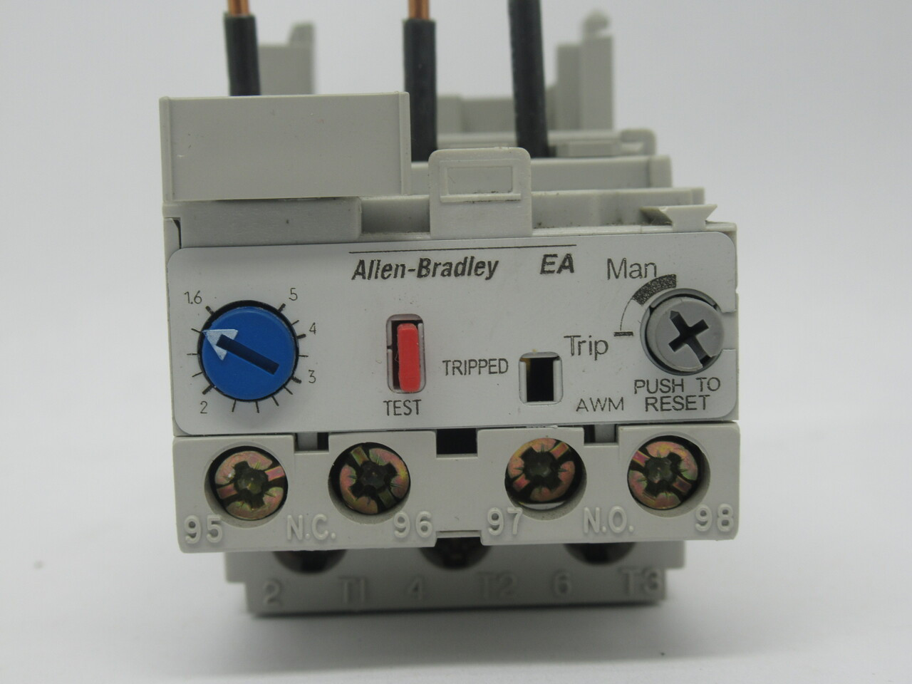 Allen-Bradley 193-EA1EB Series B Overload Relay 1.6-5.0A USED