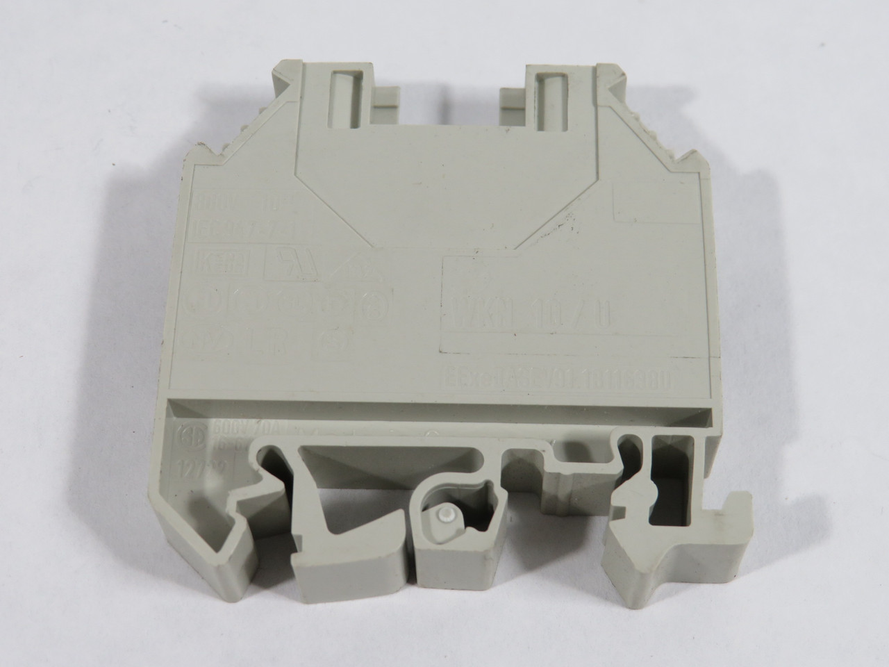 Wieland WKN-10/U Terminal Block 800V BEIGE/GREY Lot of 20 USED