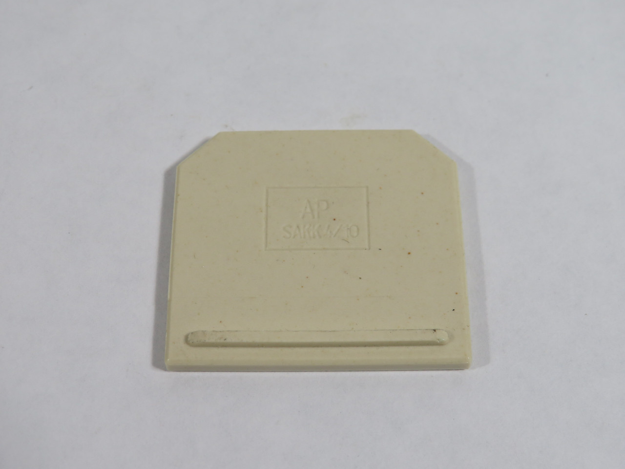 Weidmuller APSAKK-4/10 Ceramic Terminal Block End Plate Lot of 20 USED