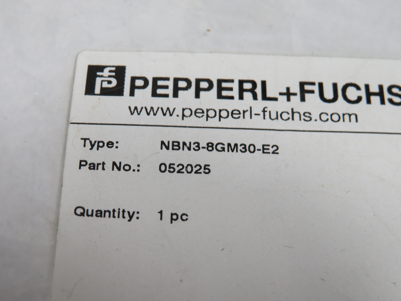 Pepperl+Fuchs NBN3-8GM30-E2 Proximity Sensor 5-30V 100mA 8mm PNP NO 052025 NWB