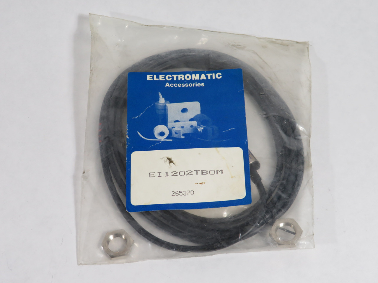Electromatic EI1202TBOM Proximity Switch 90-250V 8-200mA 2mm *Open Bag* NWB