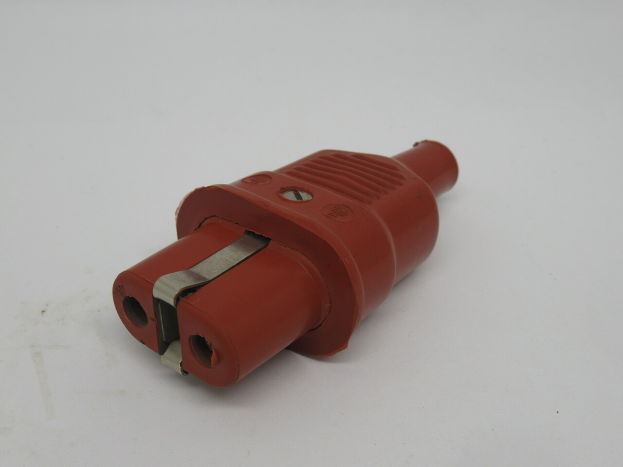 Kalthoff 344001 Hot Wire Connector 2 Pins + PE 16A 250V MISSING SCREW USED