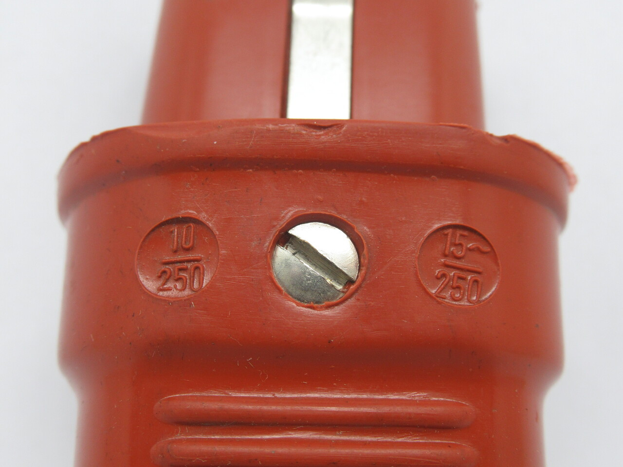 Kalthoff 344001 Hot Wire Connector Socket 2 Pins + PE 16A 250V Straight USED
