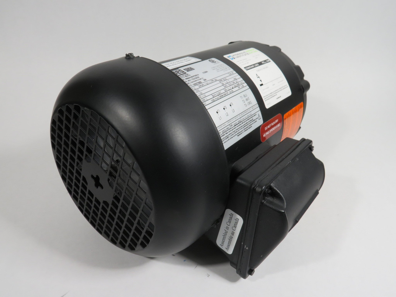 Weg 1.5HP 3520RPM 575V 56J TEFC 3Ph 1.5A 60Hz SHELF WEAR NOP