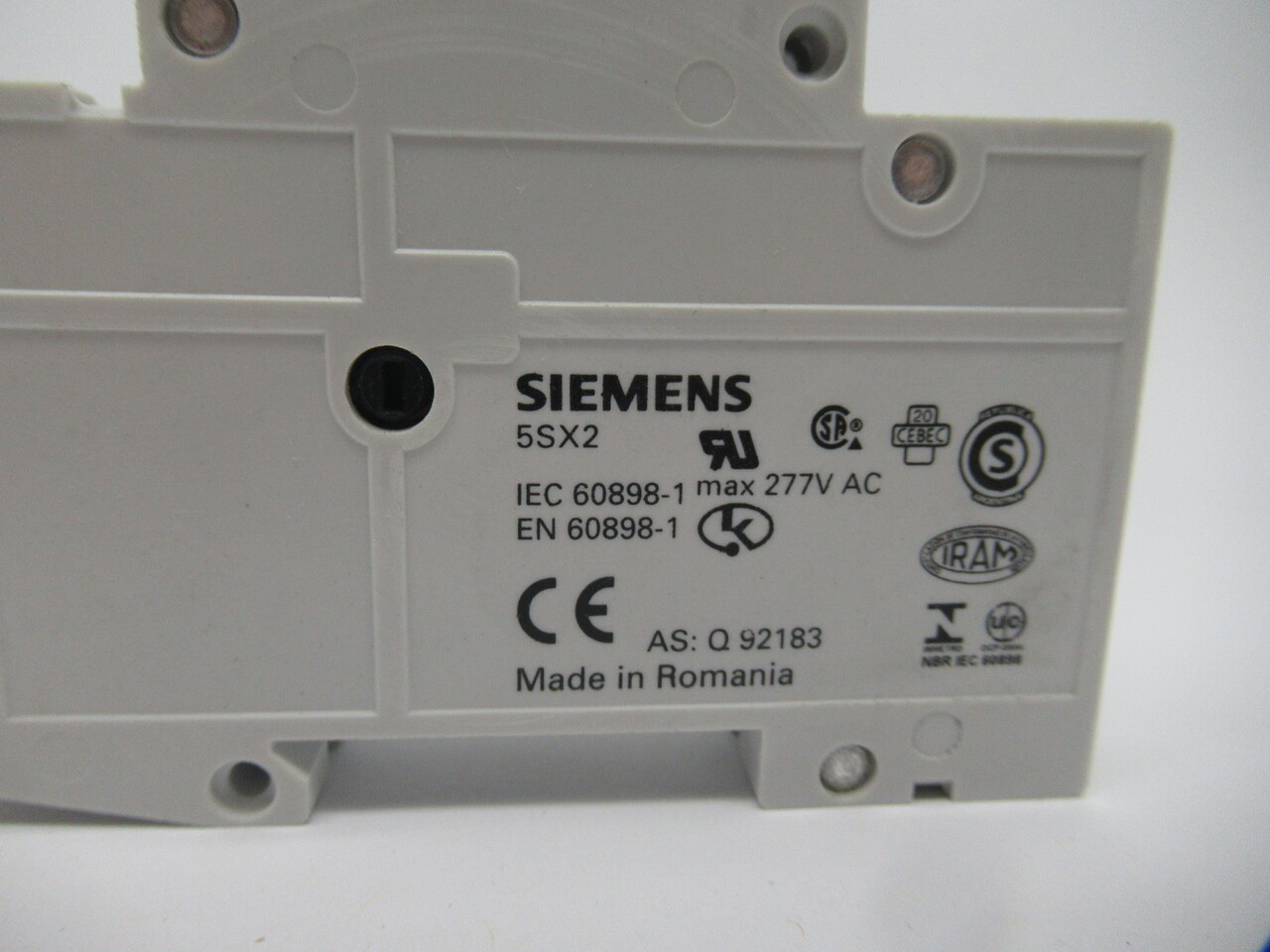 Siemens 5SX2104-7 Circuit Breaker 4Amp 1 Pole 277VAC NEW