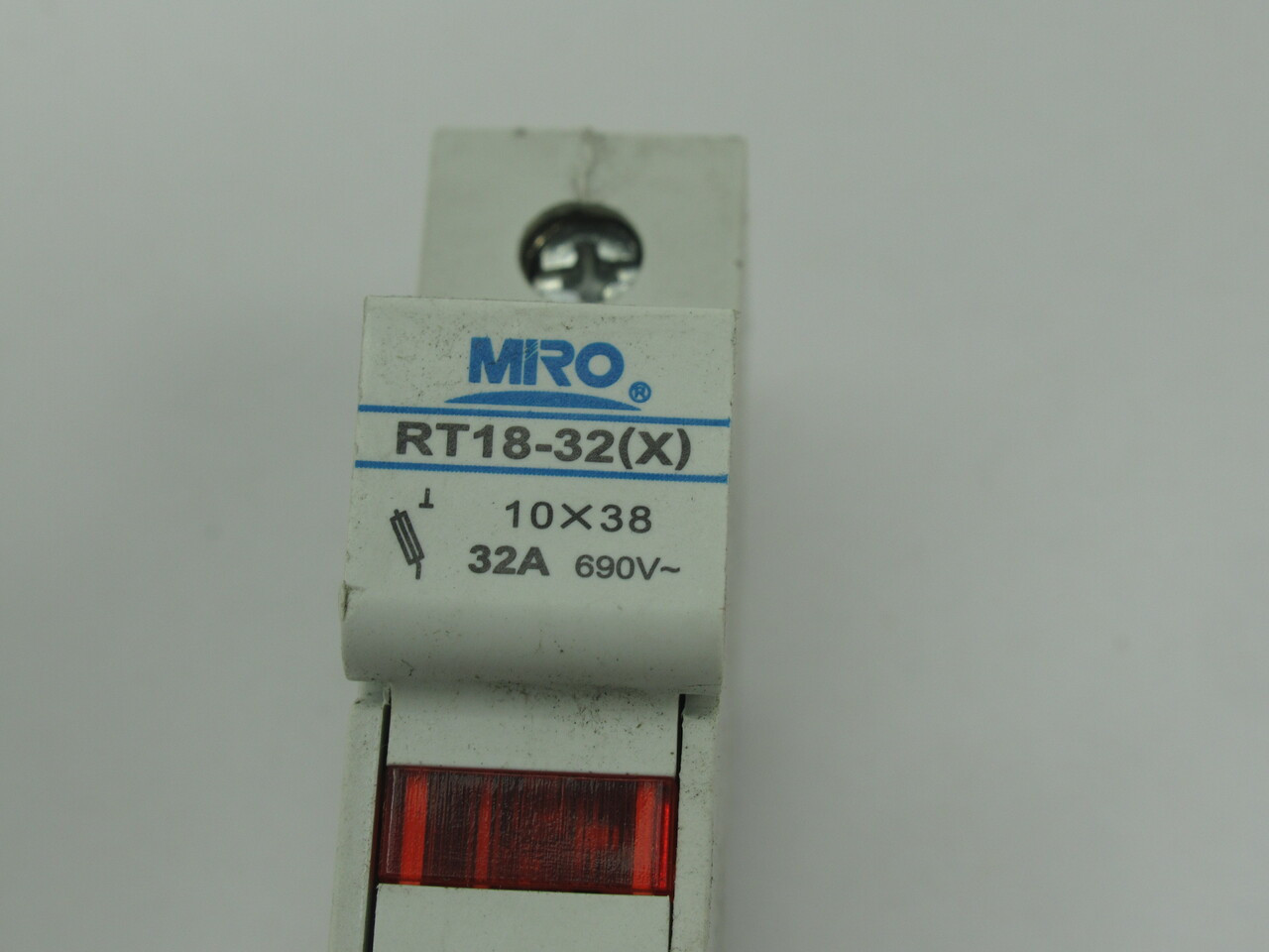 MRO RT18-32X Fuse Holder 690V 32A 1 Pole 10x38mm USED