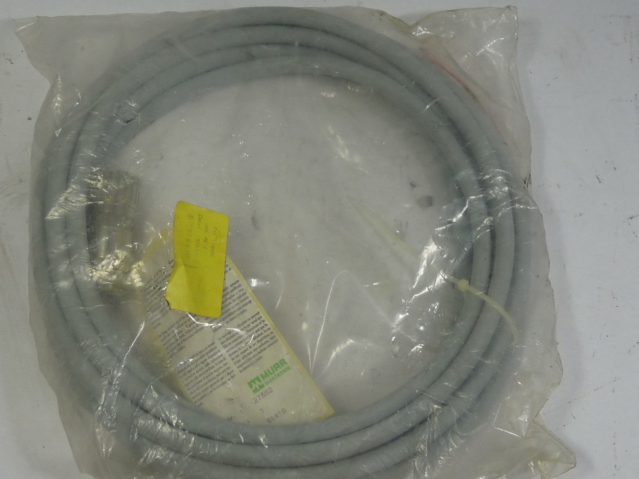 Murrelektronik 27552 Distribution System Cable 12 Pole Female NEW