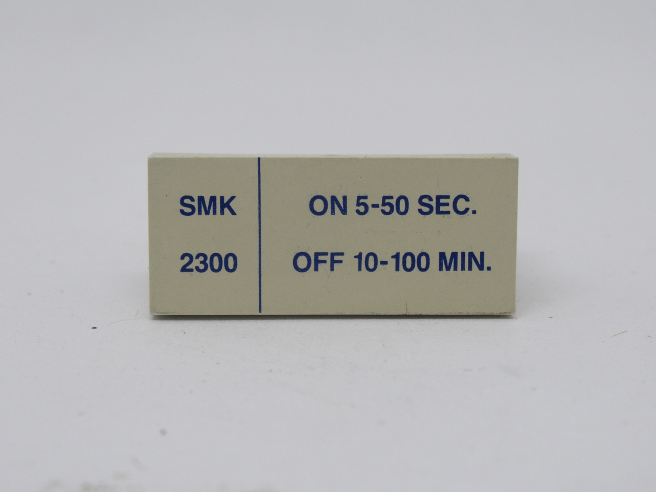 Electromatic SMK2300 Timer Module ON 5-50sec OFF 10-100min USED