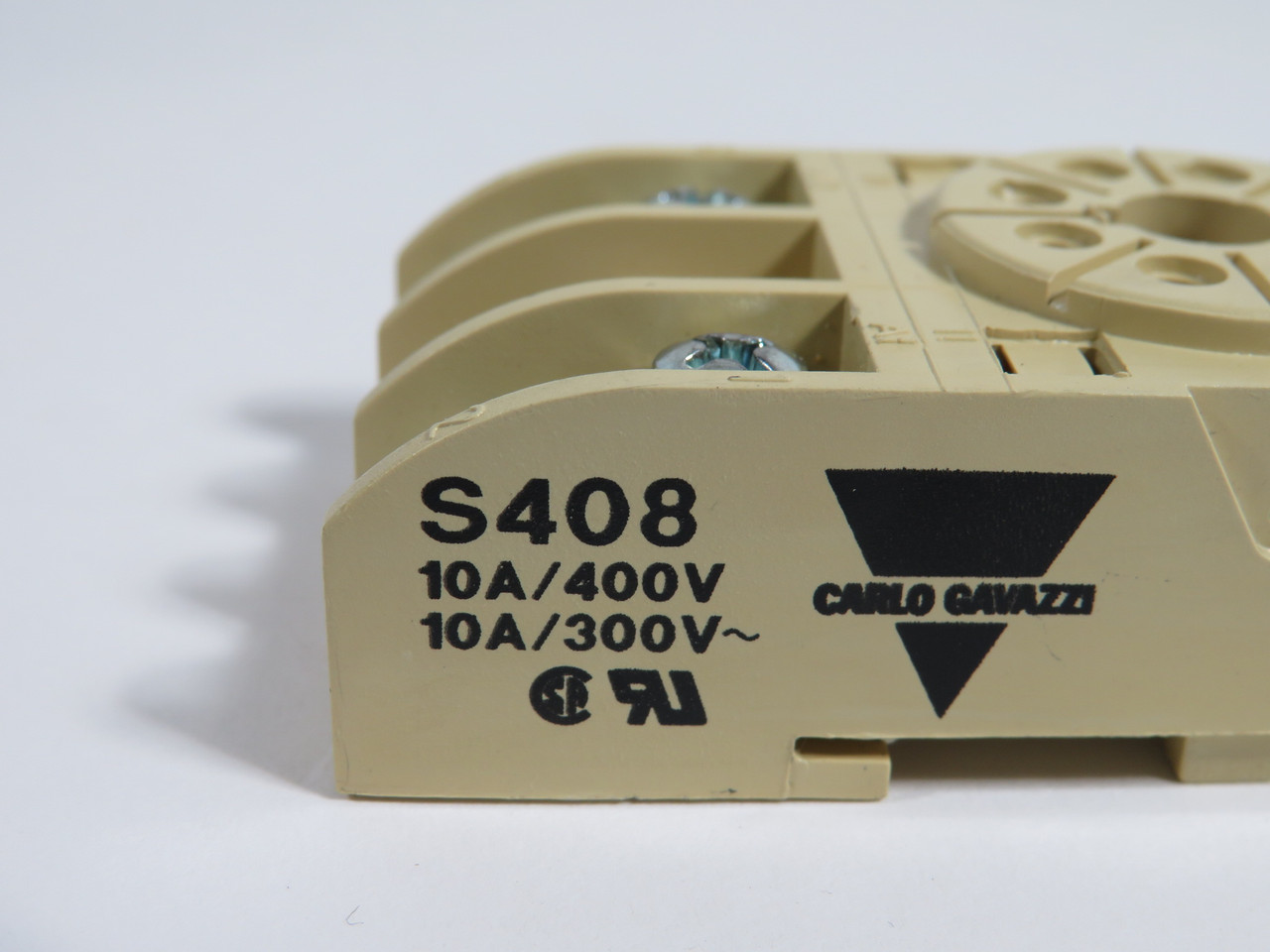 Carlo Gavazzi S408 Relay Socket 300/400V 10A 8-Pin 14-Pack *Dmg'd Box* NEW