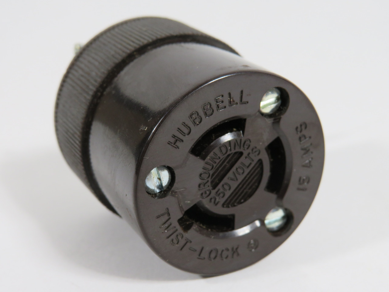 Hubbell 4580 Twist-Lock Connector 15A 250V 3-Wire 2-Pole 10-Pack *Dmg'd Box* NEW