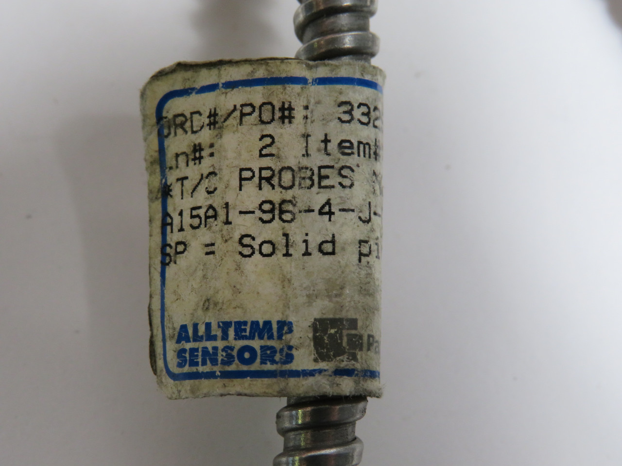 Wika A15A1-96-4-J-G-SP All-Temp Thermocouple USED