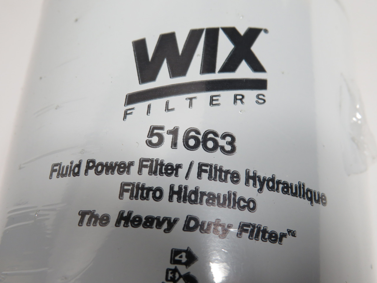 Wix 51663 Spin-On Hydraulic Filter 325psi 18-20gpm 10 Micron *Dented* NEW
