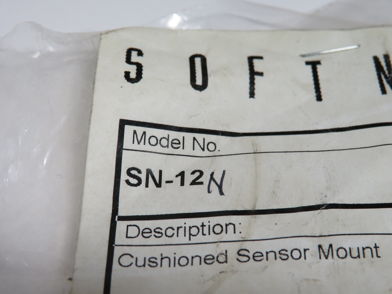 SoftNoze SN-12N Cushioned Sensor Mount 12mm M12 *Open Bag* NWB