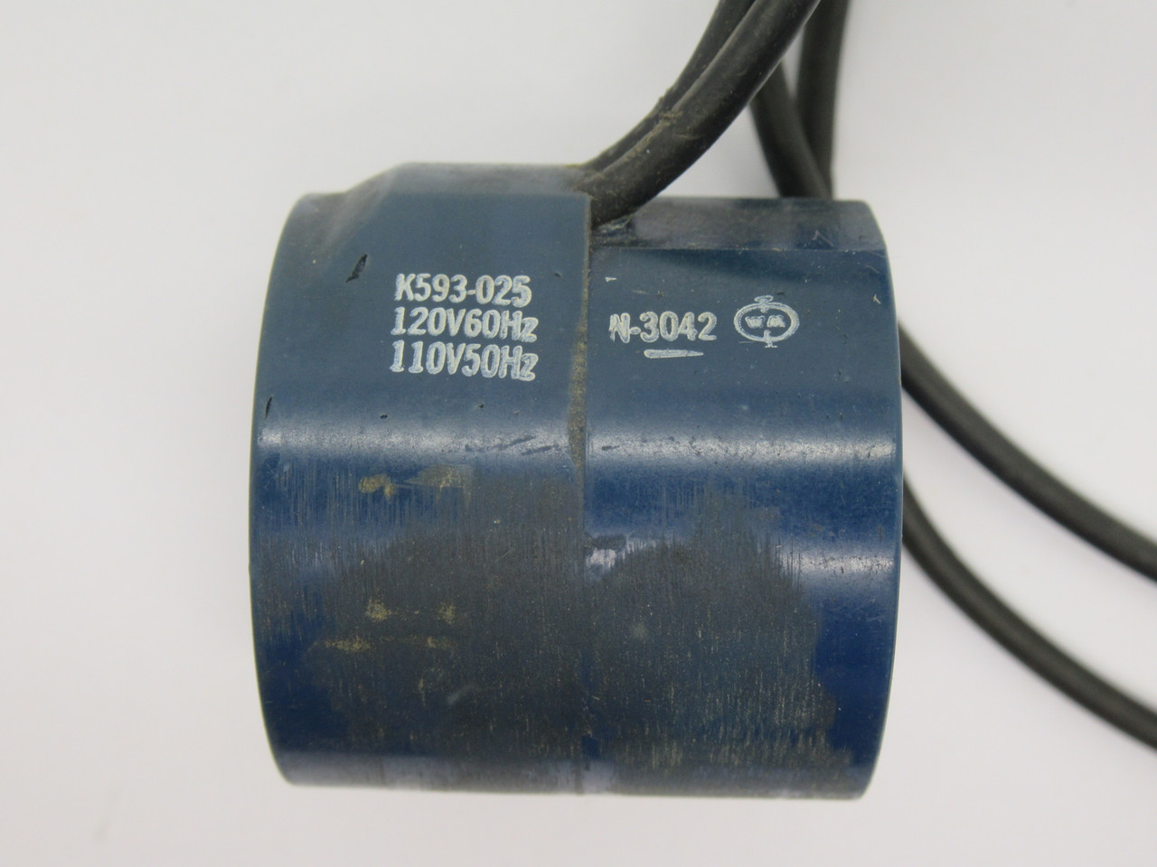 Bellows K593-025 Solenoid Valve Coil 120V/60Hz 110V/50Hz USED