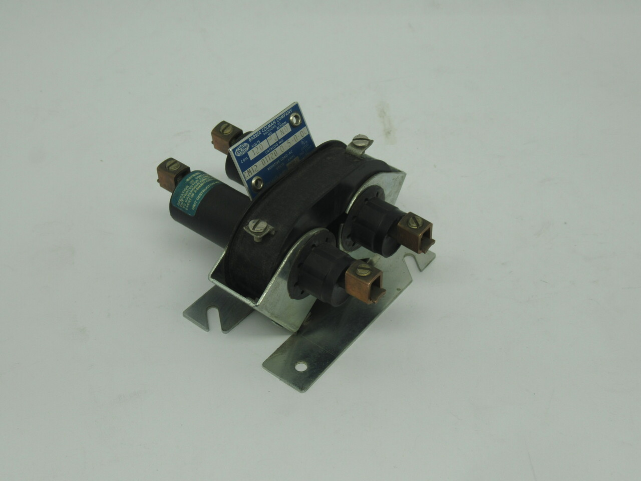 Barber Colman CM12-01120-035-0-00 Relay 120V 35A 50/60Hz Class B USED