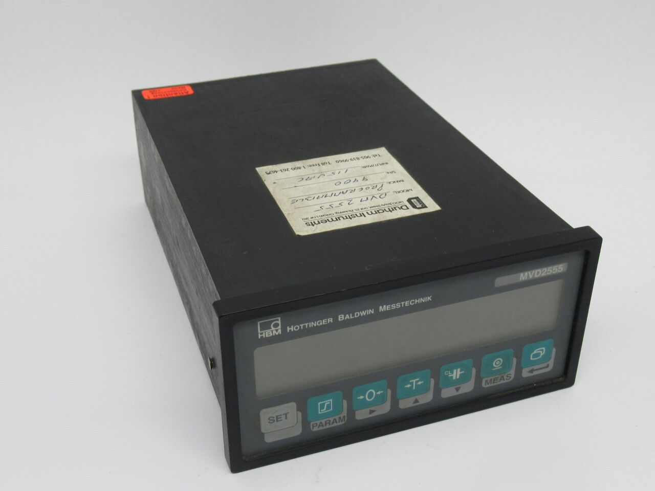HBM MVD2555 Measuring Amplifier Frequency & Direct Current 10 Digit USED