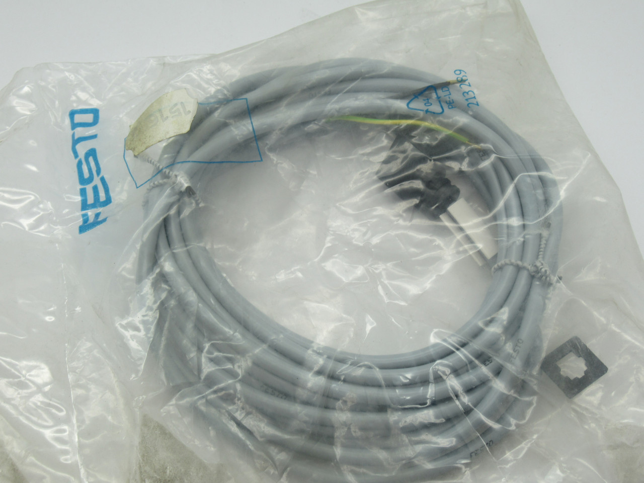 Festo KMEB-1-230AC-5 Plug Socket With Cable 230V 5m Length 151691 NWB