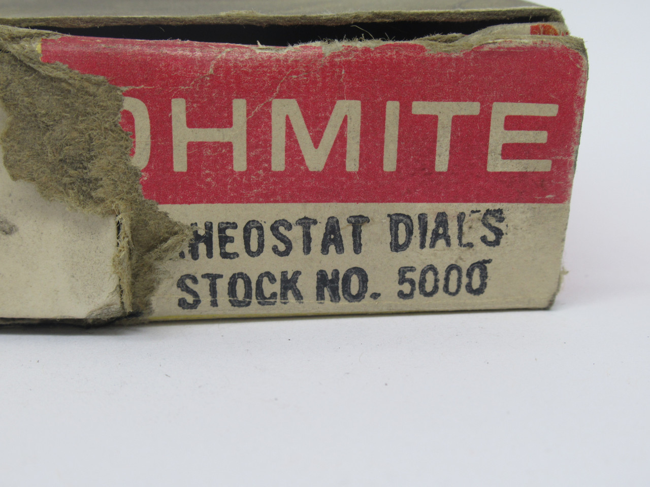 Ohmite 5000 Dial Plate Black Aluminum 2.188 Diameter *Lot of 11* NEW