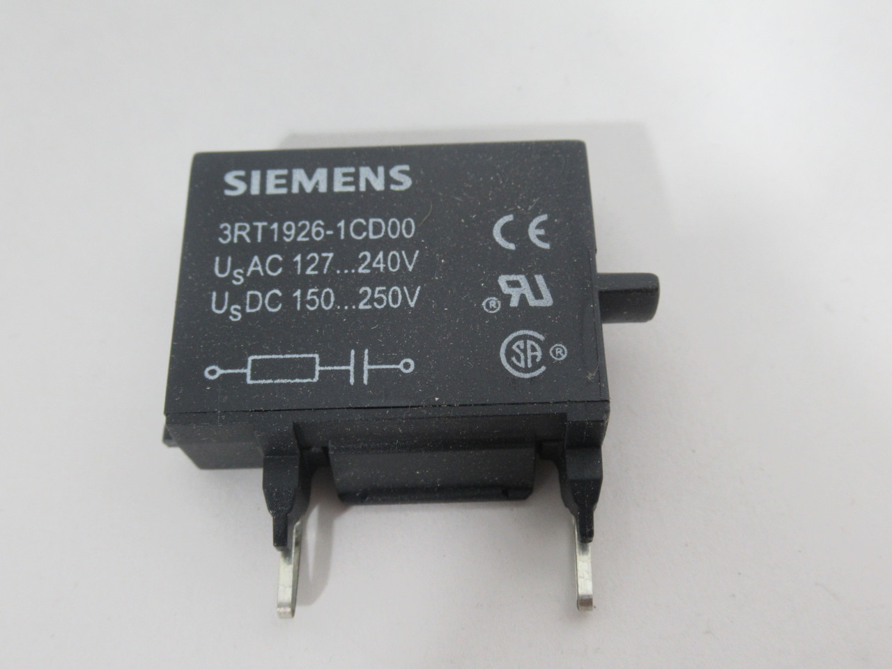 Siemens 3RT1926-1CD00 Surge Suppressor 127-240VAC 150-250VDC NEW