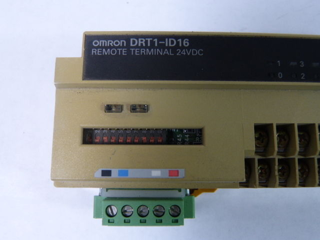 Omron DRT1-ID16 Remote Terminal 24VDC USED
